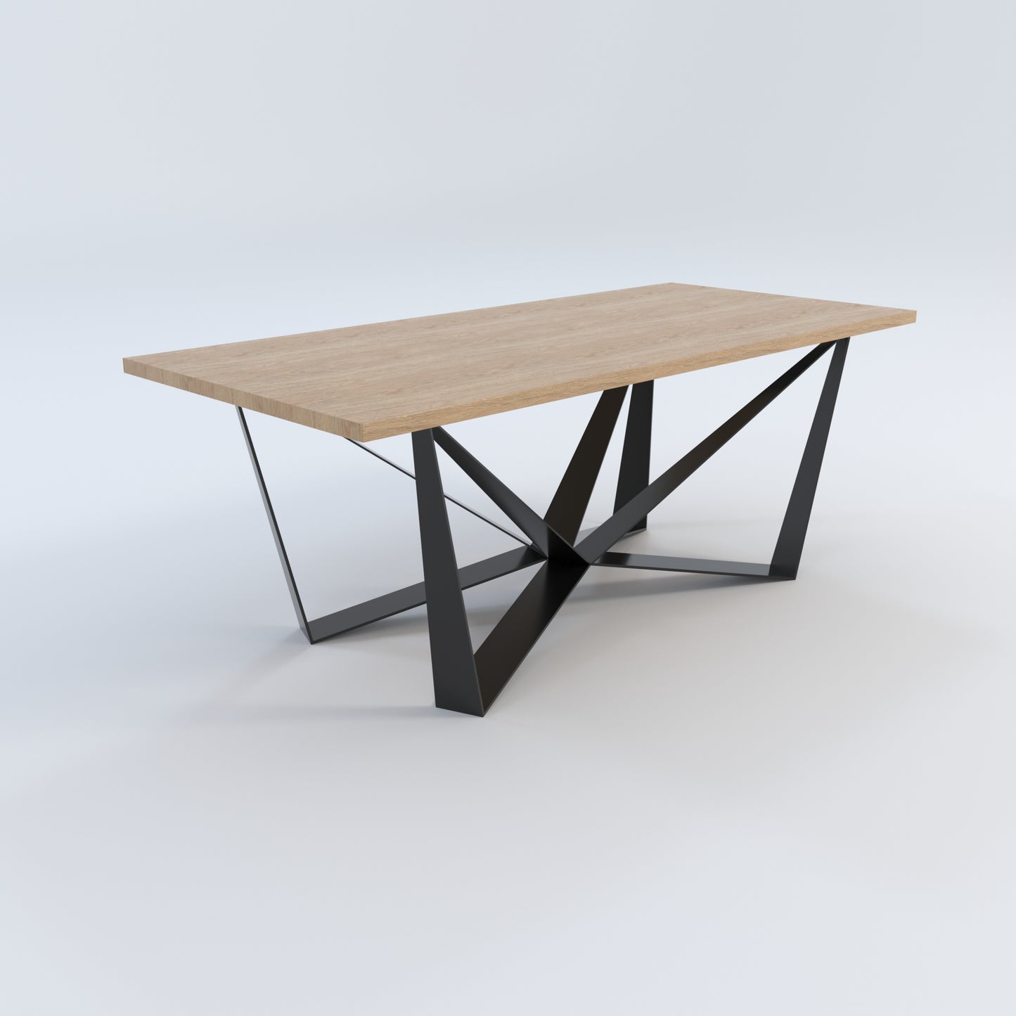 Masă de bucătărie / Living din Stejar Masiv, Standard-Cut HYPERION - 90CM Lățime