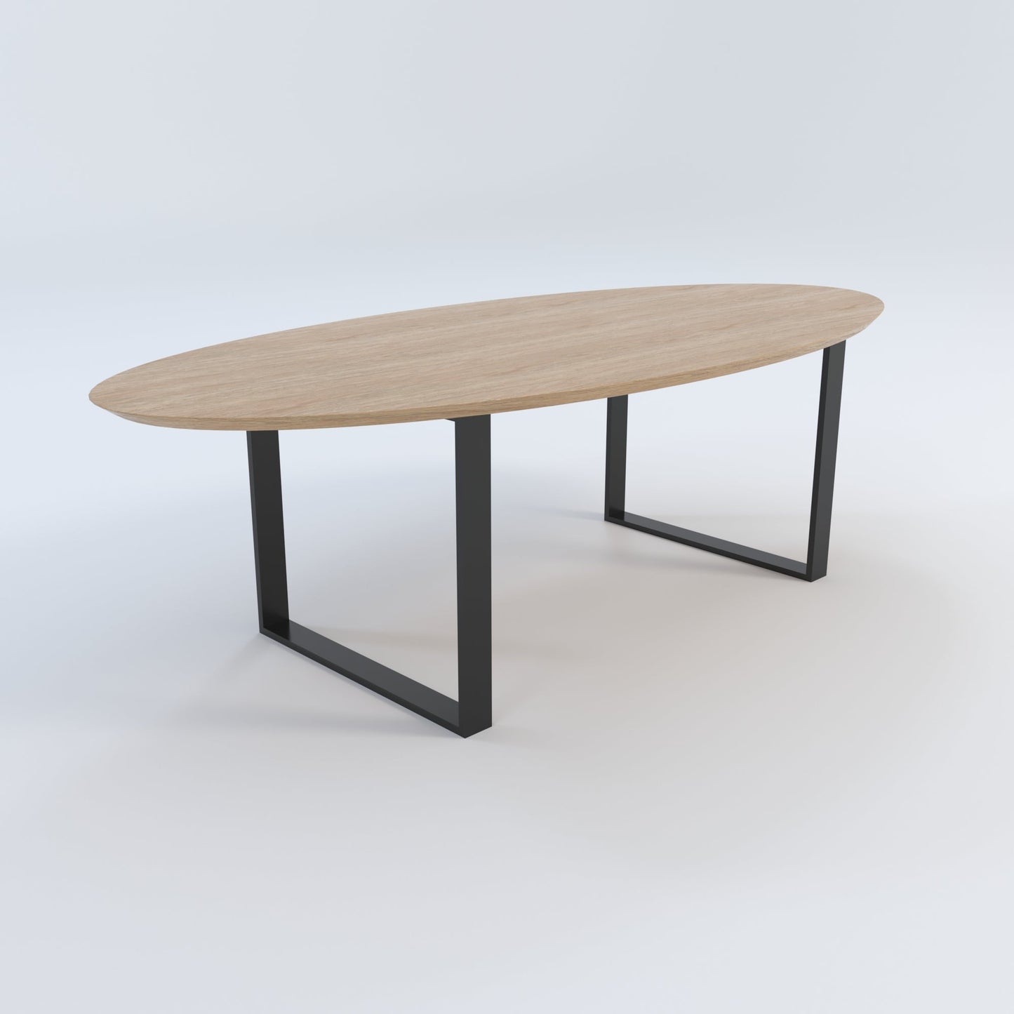 Masă de bucătărie / Living din Lemn Masiv, Round-Cut ULL - 120CM Lățime (Molid)