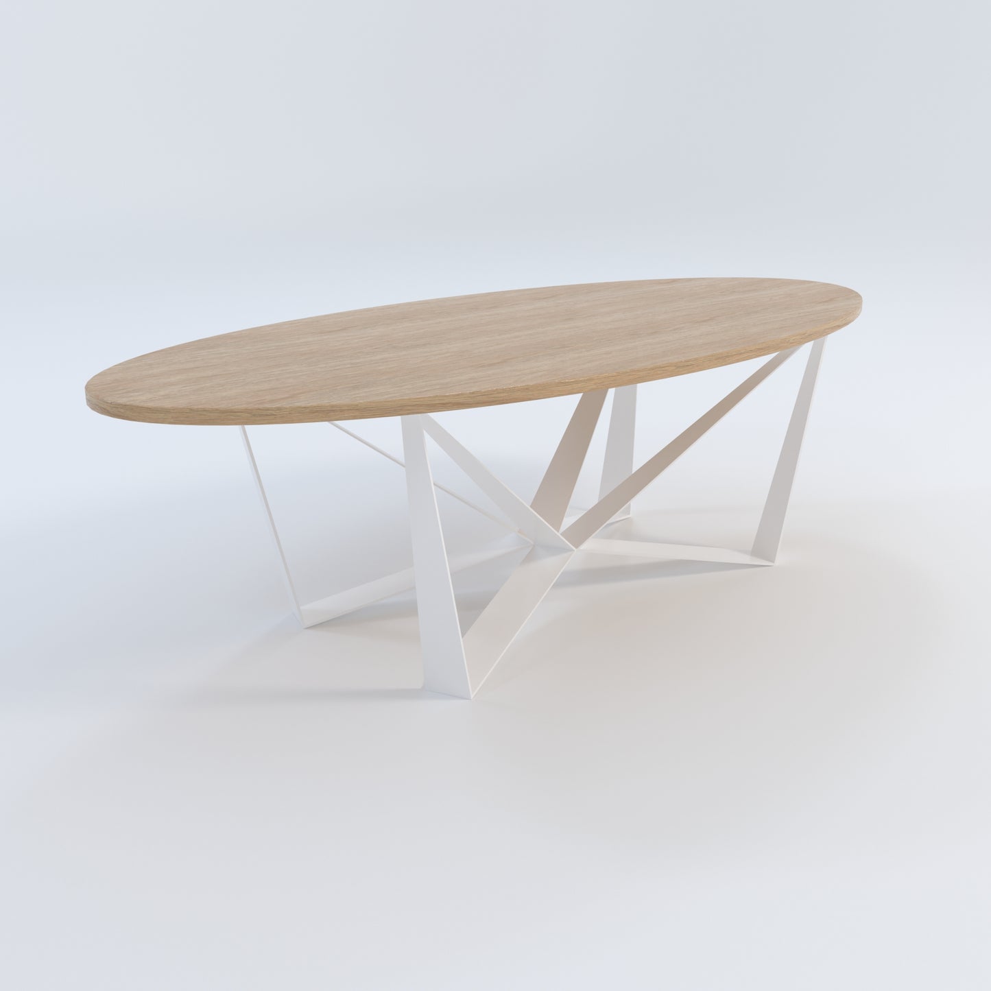 Masă de bucătărie / Living din Stejar Masiv, Standard-Cut HYPERION- 120CM Lățime
