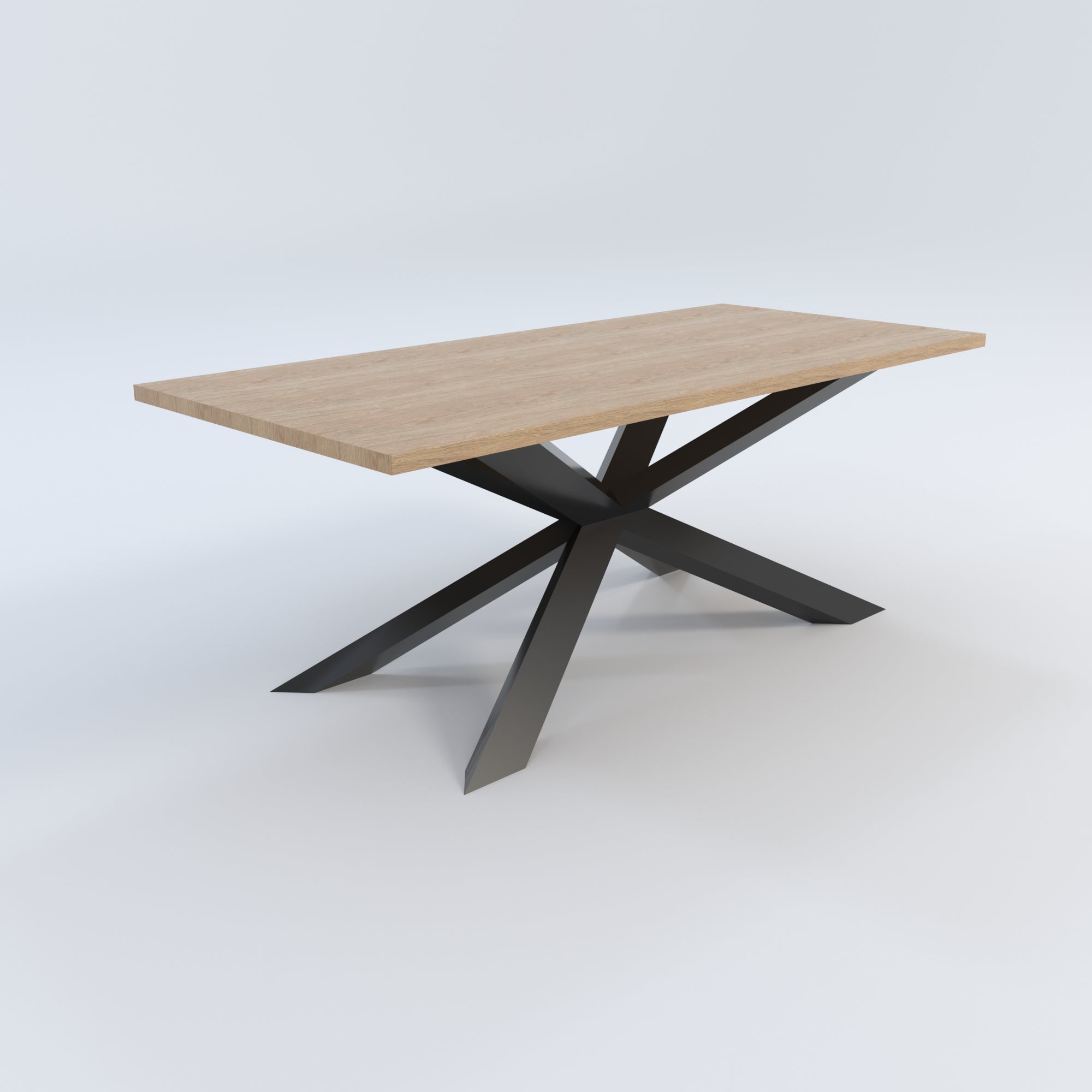 Masă de bucătărie / Living din Lemn Masiv, Standard-Cut HELIOS - 100CM Lățime (Molid)