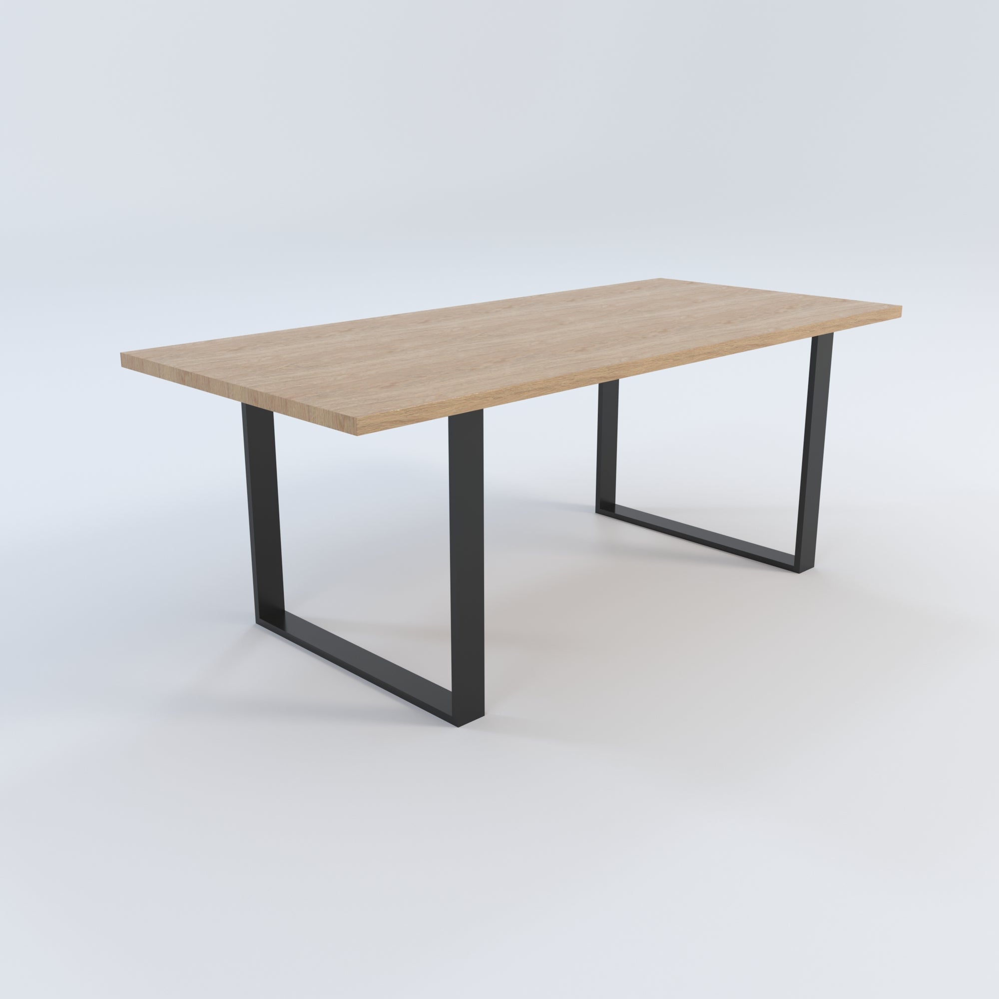 Masă de bucătărie / Living din Stejar Masiv, Standard-Cut ULL - 90CM Lățime