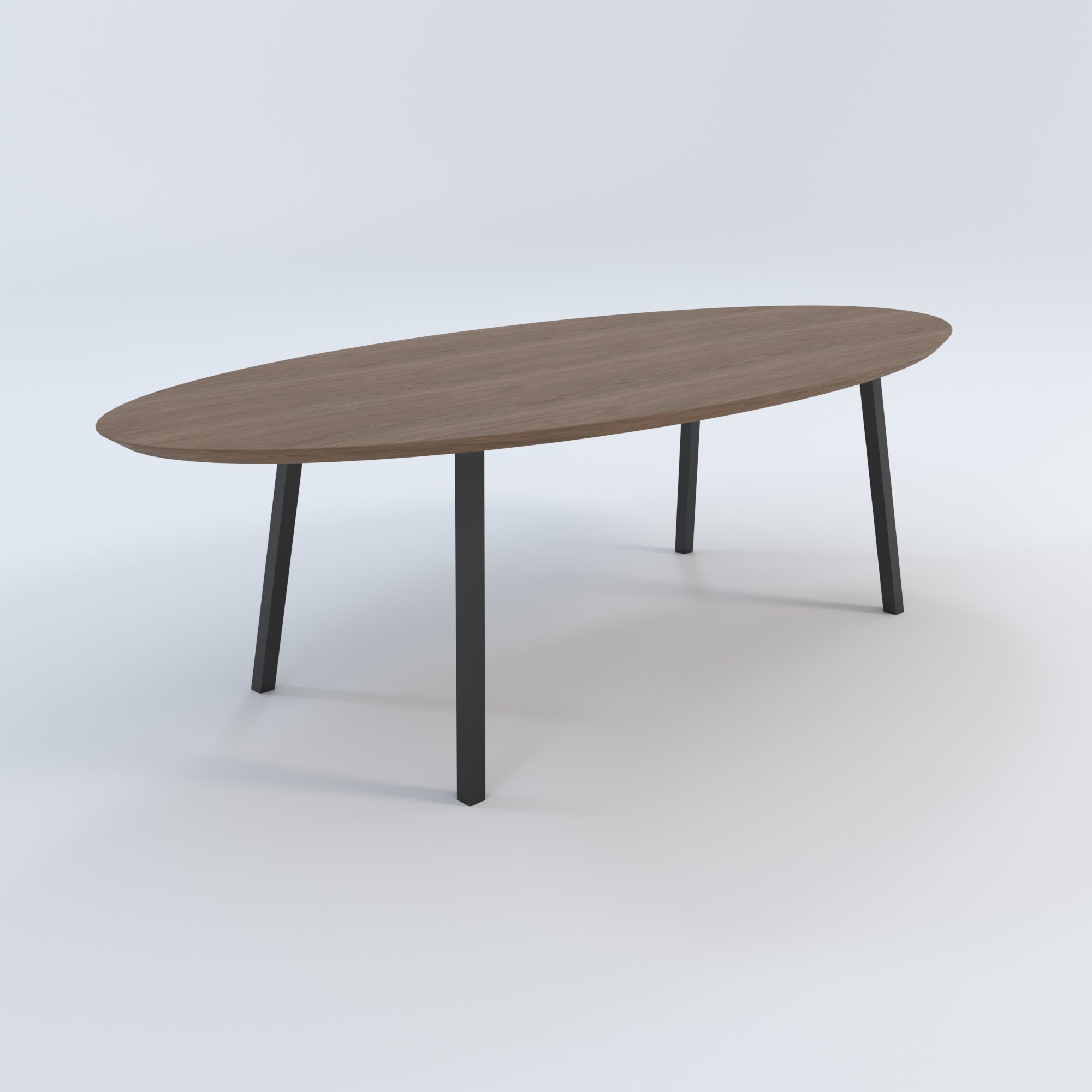 Masă de bucătărie / Living din Lemn Masiv, Round-Cut A-ran - 120CM Lățime (Molid)